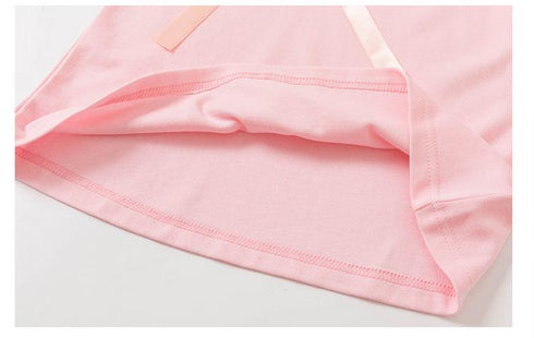 Girls Cartoon POLO Dress 2022 Summer New Baby Girl Princess Dress